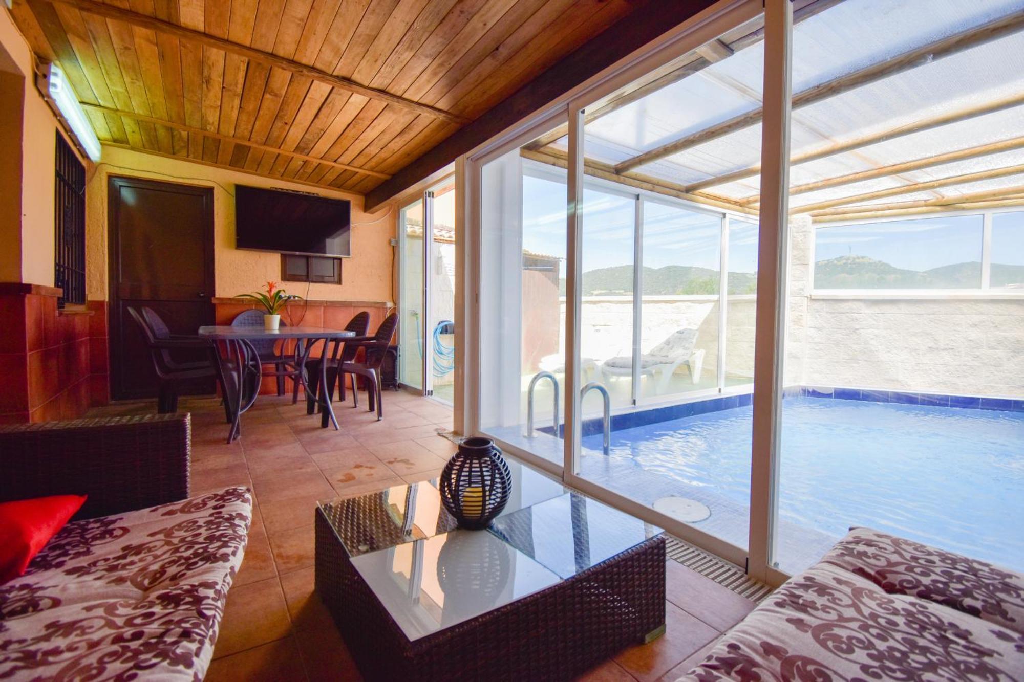 Villa Elisabeth Con Piscina Climatizada Chimenea Y Terraza Arriate Luaran gambar